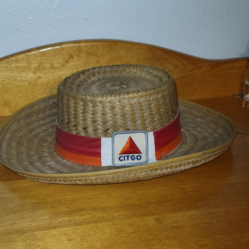Vintage Citgo Straw Hat